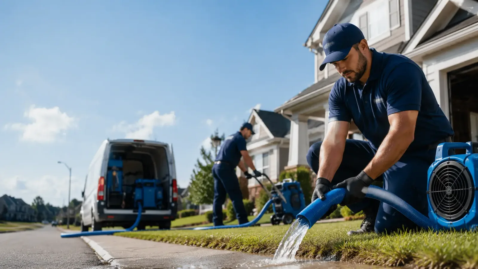 Flood Damage Restoration in Foss, OK